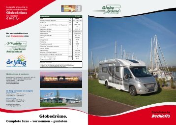 Globedrôme, - De Jong Caravans Hattem