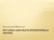 Det långa 1900-talets internationella historia