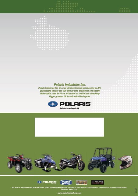 ATV & Ranger kläder och tillbehör 2010 på svenska - Polaris Mora