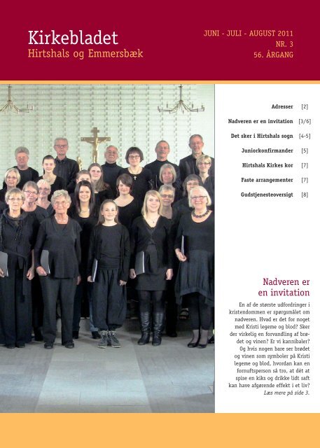 Kirkebladet - Hirtshals Sogns forside