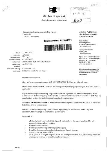 bezwaarschrift Van Kuijk e.a. nieuwbouw stadhuis.pdf