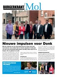 Lokale burgerkrant 2012-1 - Open VLD Mol