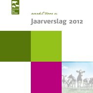 Jaarverslag PVV 2012 - Productschappen Vee, Vlees en Eieren