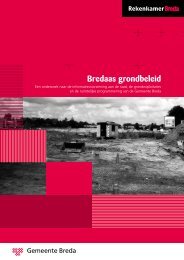 Bredaas grondbeleid - Zembla