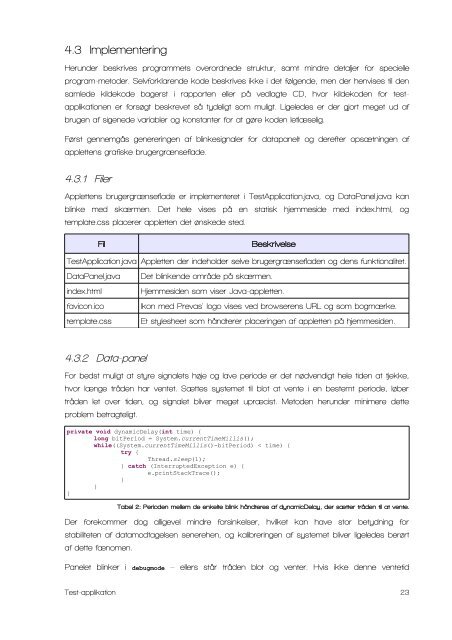 Optisk dataoverførsel til en microcontroller - Danmarks Tekniske ...