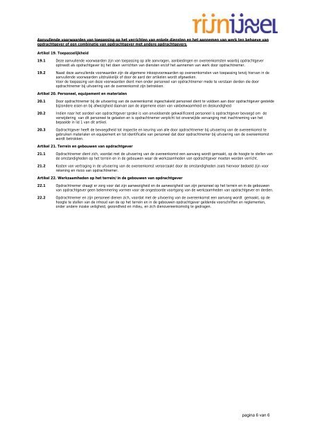 pagina 1 van 6 Algemene inkoopvoorwaarden Rijn IJssel, Arnhem ...