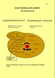 ELEVHÄLSATEAMET (EHT) - Strömstad