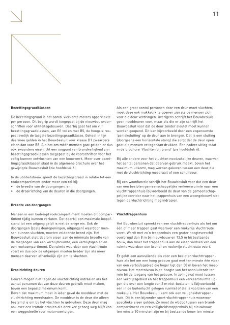 Brandveiligheid volgens het Bouwbesluit 2003