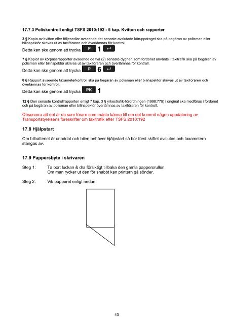 Halda M1 – MID med C1 Förarhandbok