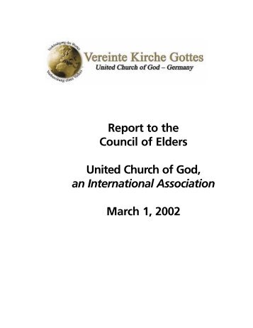 Download PDF file - Vereinte Kirche Gottes