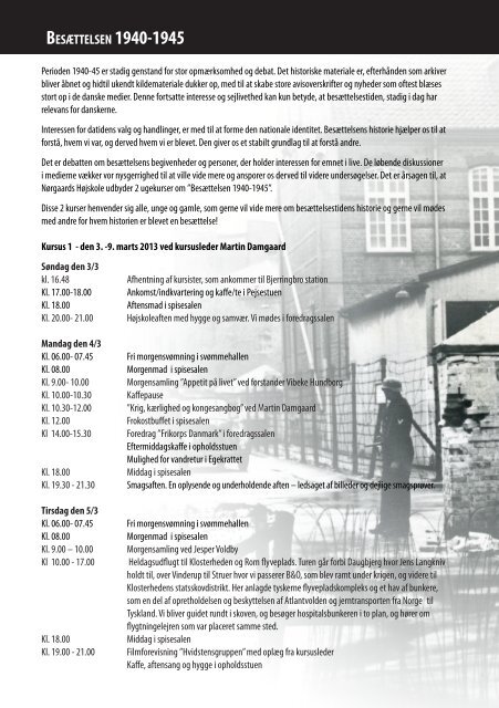 Brochure - Klik her for program. - Nørgaards Højskole