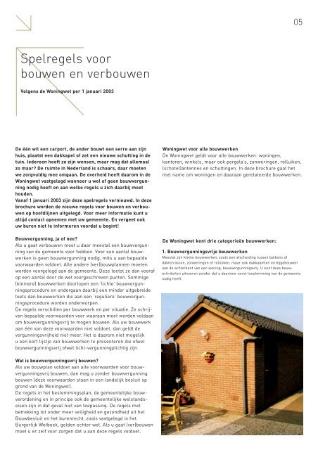 Spelregels voor bouwen en verbouwen - Gemeente Brunssum