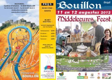 in de stad - Maison du tourisme de pays de Bouillon