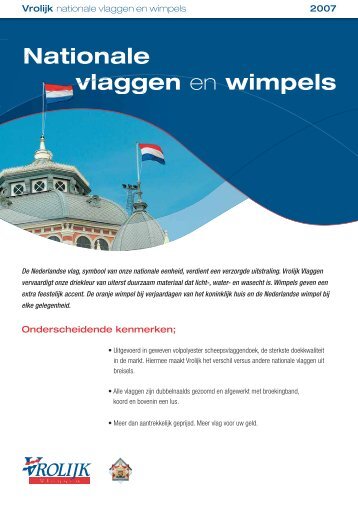 Nationale vlaggen en wimpels - Vrolijk Watersport