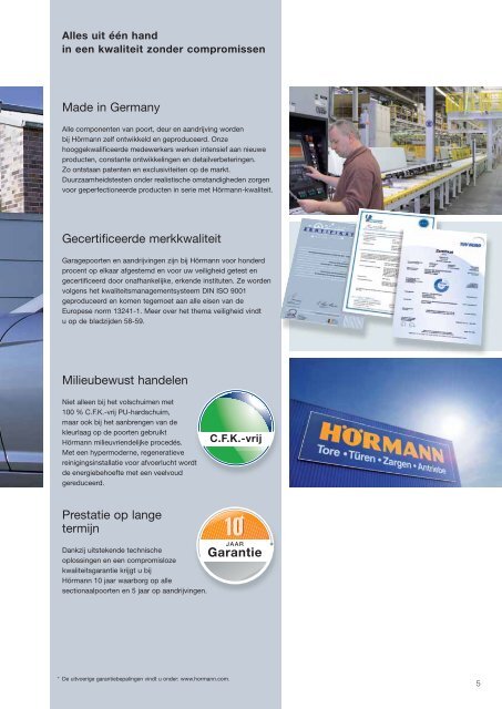 Hormann- sectional-garagepoorten -NL.pdf - Garagedoors.be