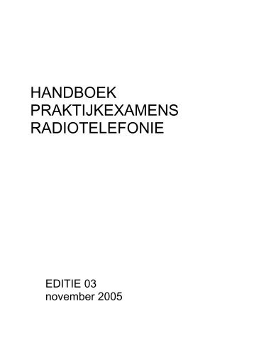 Handboek Praktijkexamen Radiotelefonie - Commissie Luchtruim ...