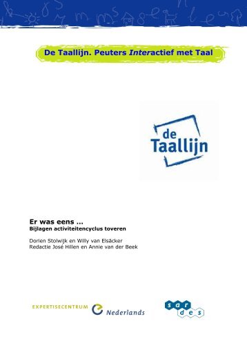 De Taallijn. Peuters Interactief met Taal - Sardes