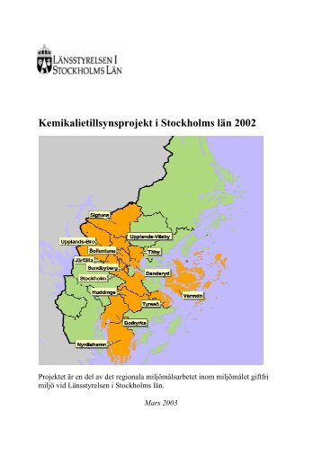 Inledning - Länsstyrelsen i Stockholms län