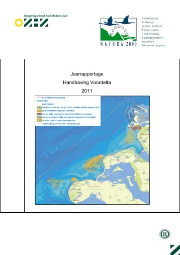 Jaarrapportage Handhaving Voordelta 2011 - Milieudienst Zuid ...