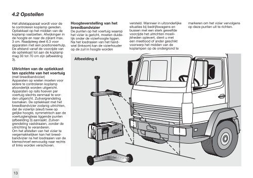 Gebruikshandleiding voor universeel Hella- koplampafstelapparaat ...