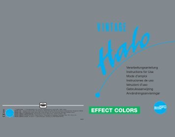 EFFECT COLORS - SHOFU Dental GmbH
