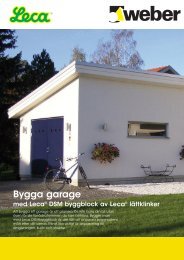 Bygga garage - Weber