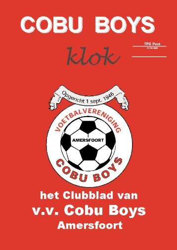 clubblad - Cobu Boys Amersfoort
