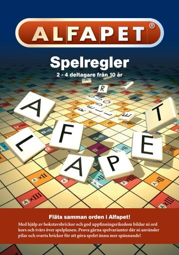 Spelregler Alfapet