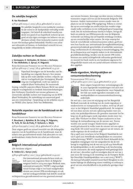 Catalogus Maklu Uitgevers 2012