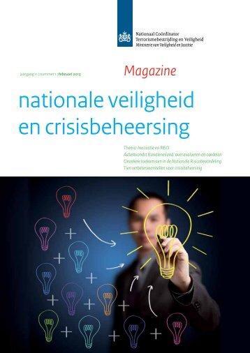 Magazine nationale veiligheid en crisisbeheersing - Nationaal ...