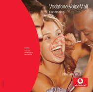 Handleiding Voicemail - Vodafone