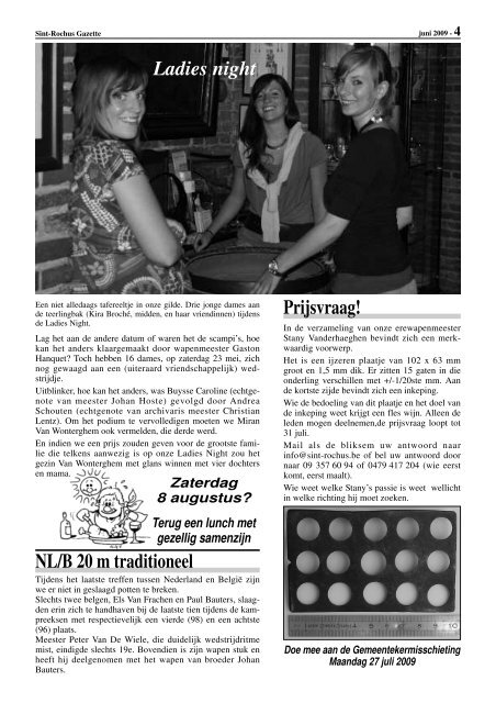 gazette juni 2009 - Gent
