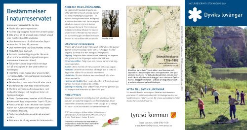 20130308 Dyviks lövängar folder.pdf - Tyresö kommun