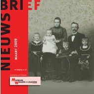 Nieuwsbrief nr. 38, maart 2009 - Museum Willem van Haren