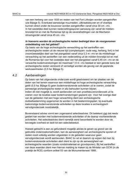 Bijlage 5 Archeologisch onderzoek - Gemeente Oss