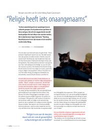 Interview met Ruard Ganzevoort, als theoloog en ... - De Linker Wang