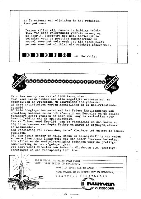 krantje 12-kerst jaargang 21 - VV Oldeboorn