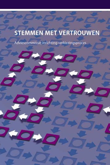 STEMMEN MET VERTROUWEN - Wij vertrouwen stemcomputers niet