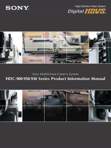 Sony 900 Series Manual.pdf