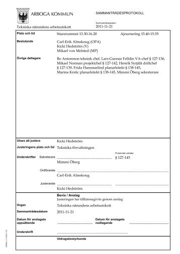 TNAU-protokoll 111121.pdf - Arboga kommun