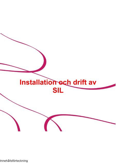 Manual SIL server installation 3.1 - Inera