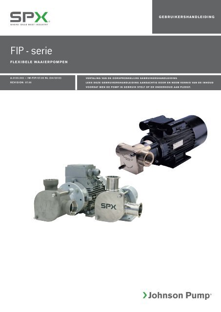 FIP - serie - Johnson Pump