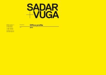Office profile - Sadar + Vuga