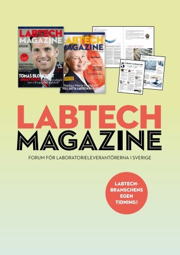 labtech- branschens egen tidning! - Ad 4 you media AB