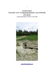 Erosjonsprosesser og mottiltak. 53 sider. pdf 9,5 MB.