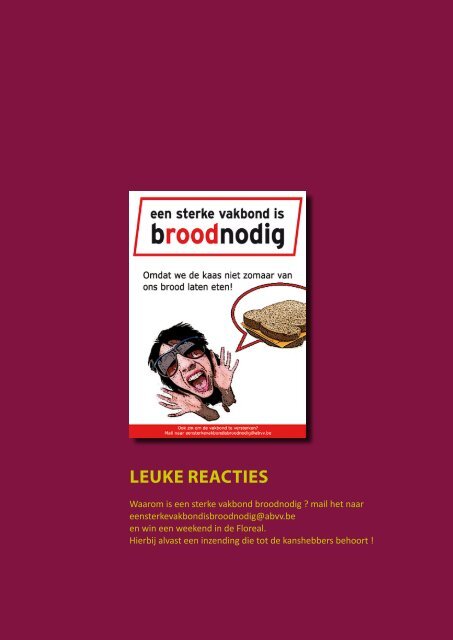 hET miliTANTENblAd vAN dE AlgEmENE CENTrAlE oosT ...