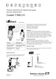 Cerabar T PMC131