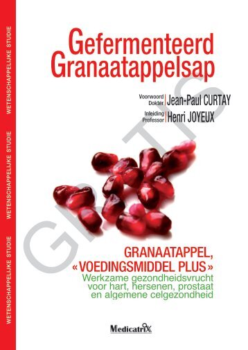 Gefermenteerd Granaatappelsap - Editions marco pietteur