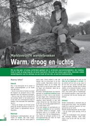 Warm, droog en luchtig