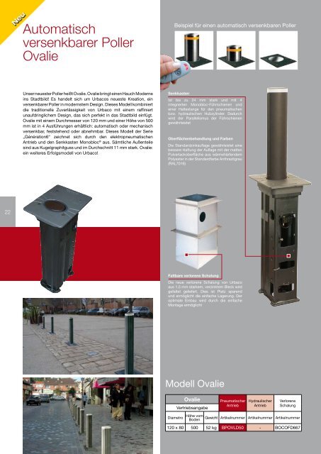 Unser Katalog - Urbaco